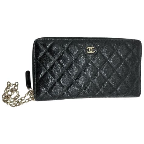 chanel travel wallet clutch|authentic Chanel wallet.